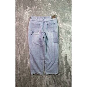 Vtg Steve & Barrys Carpenter Jeans Mens 36x29 Relaxed Light Blue Denim Y2K